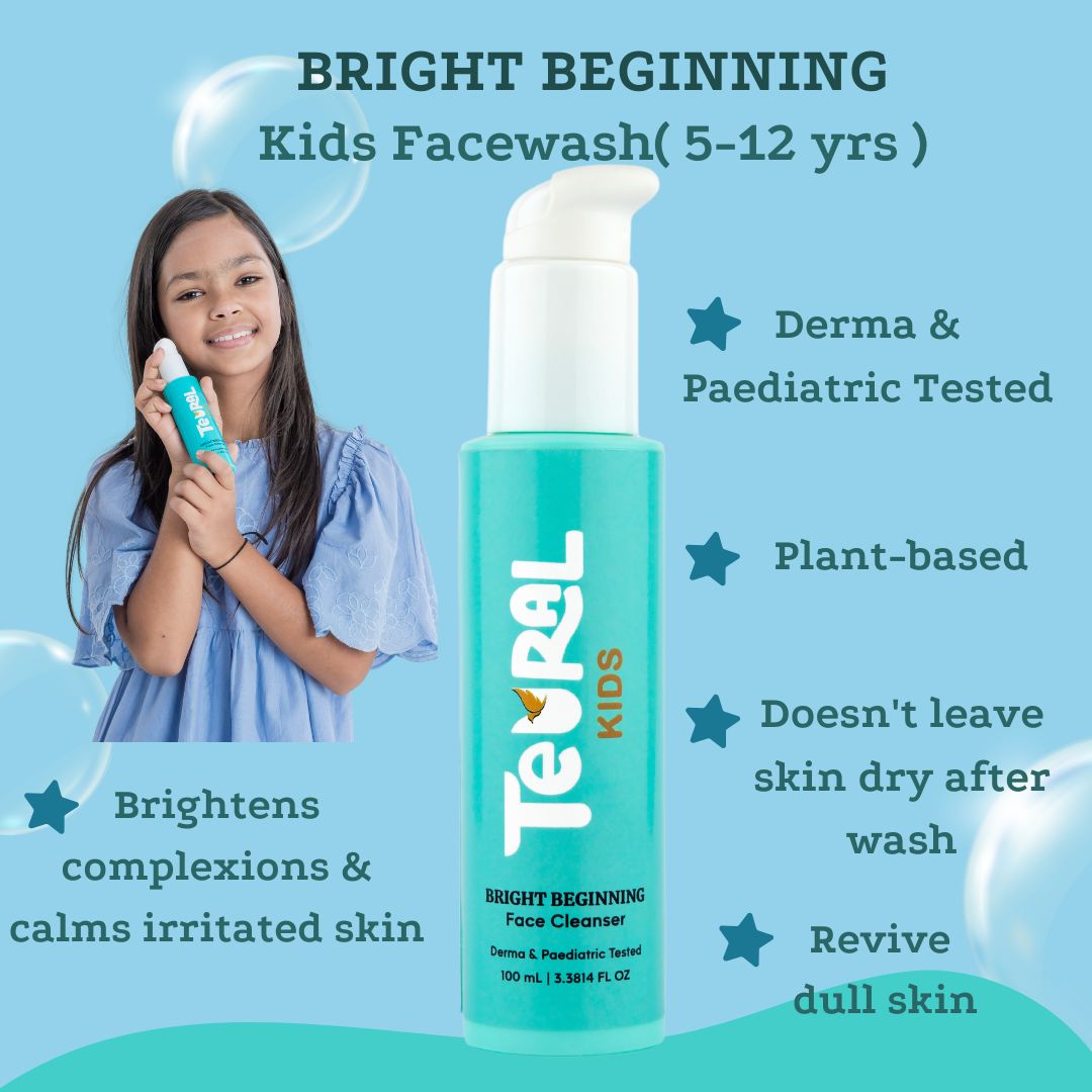 Bright Beginnings - Kids Face Cleanser( 5-12 years ) - 100ml